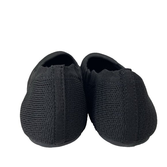 Skechers Love Spell Ballet Flat Shoes Women 8.5 Black Cleo Casual Dressy Slip On - Picture 6 of 14